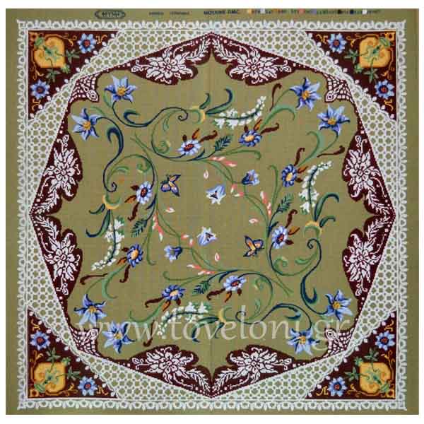 Κέντημα Καρέ Φρύνη 862 Κέντημα Καρέ Φρύνη 862