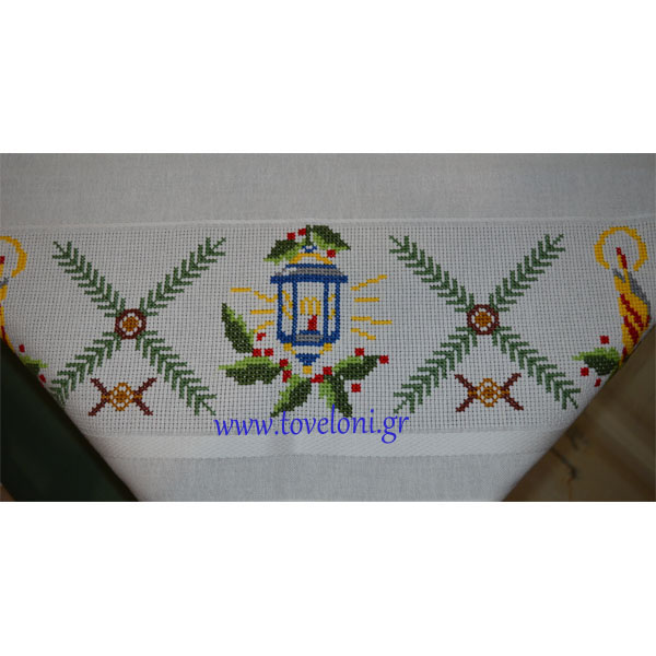 Κέντημα Κιτ Χριστουγεννιάτικο Τραπεζοκαρέ Φώτο 3 Κέντημα Κιτ Χριστουγεννιάτικο Τραπεζοκαρέ Φώτο 3