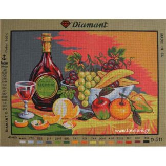 Κέντημα Λικέρ Με Φρούτα