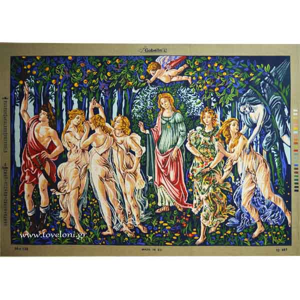 Κέντημα Η Άνοιξη Του Botticelli 12461 Κέντημα Η Άνοιξη Του Botticelli 12461