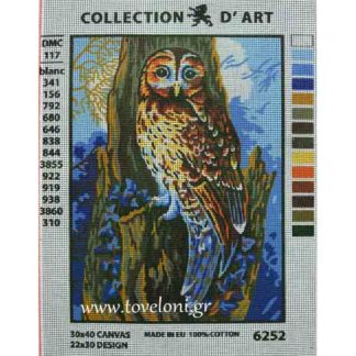 Κέντημα Κουκουβάγια 6252