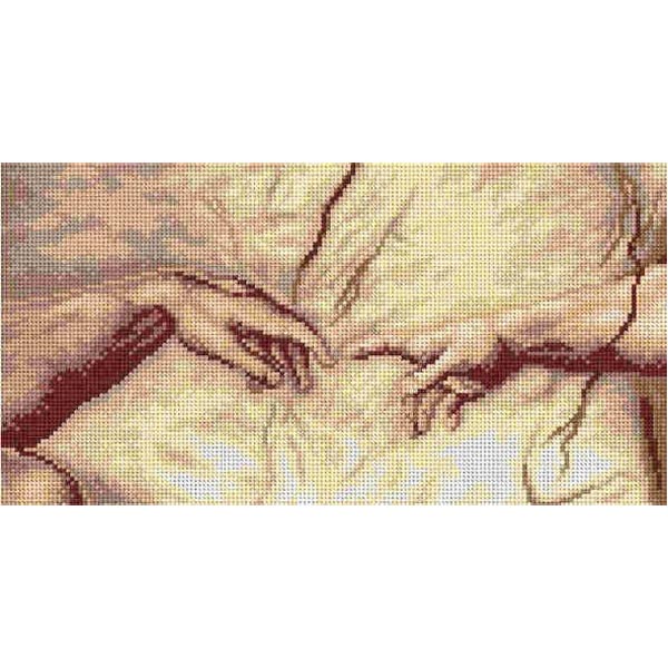 Κέντημα Η Δημιουργία Του Αδάμ 2736 Κέντημα Η Δημιουργία Του Αδάμ 2736