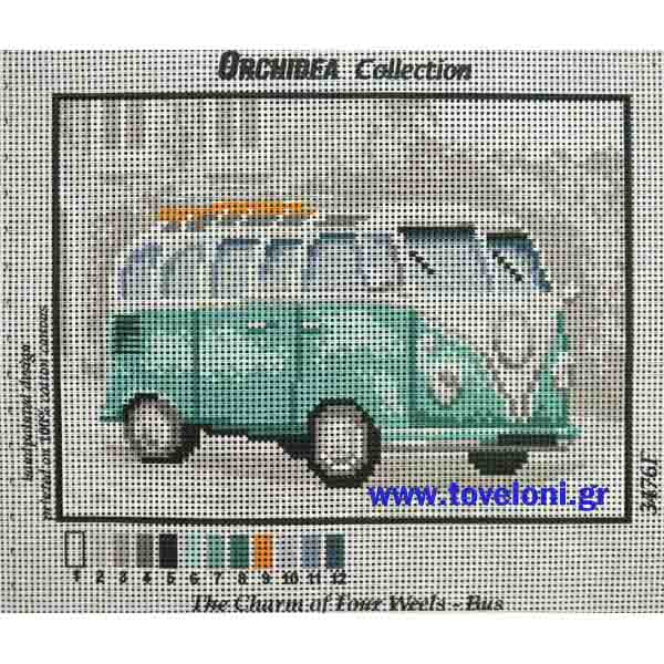 Κέντημα Λεωφορείο 3476 Κέντημα Λεωφορείο 3476