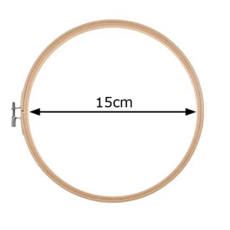 Τελάρο Κεντήματος Bamboo 15cm