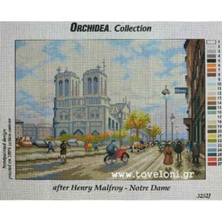 Κέντημα Η Παναγία Των Παρισίων 3252