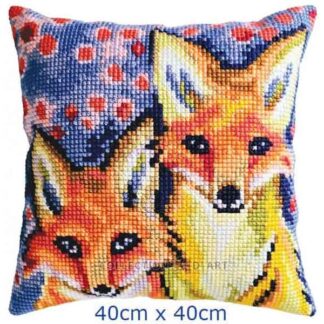 Κέντημα Μαξιλάρι Κιτ Αλεπούδες 5477